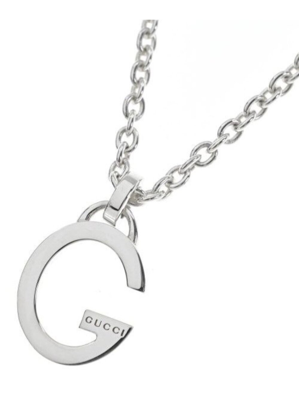 Gucci G Logo Necklace New